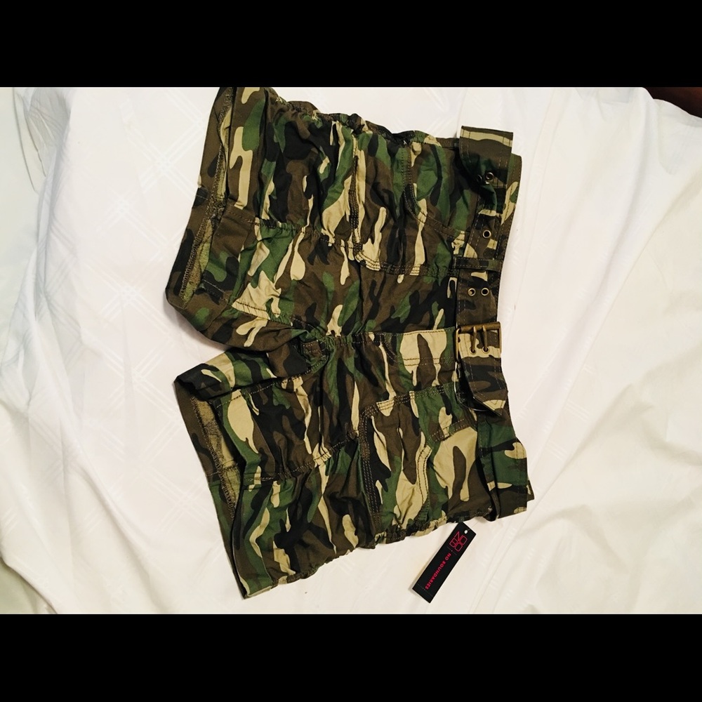 Army camo shorts